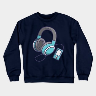 headphone and airpods Crewneck Sweatshirt